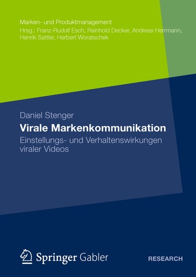 Daniel Stenger - Virale Markenkommunikation, Häftad
