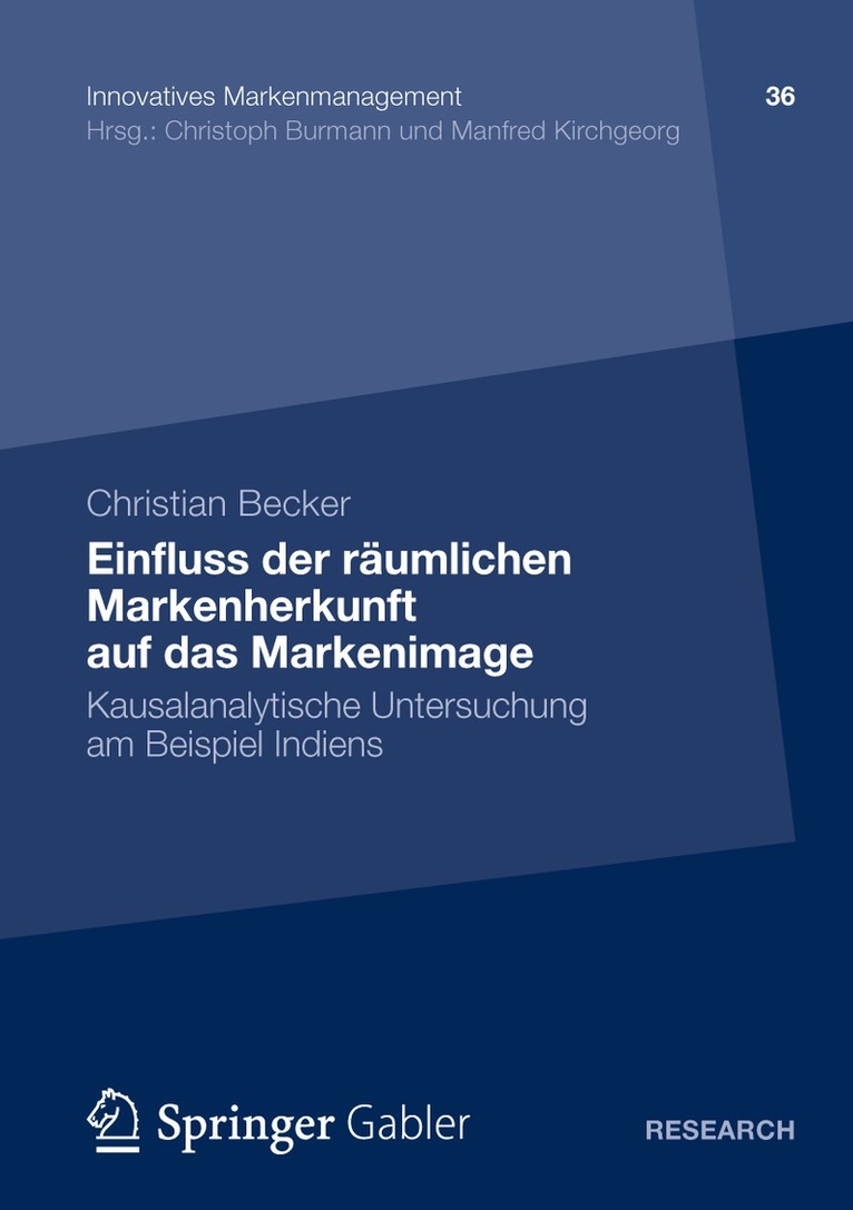 Christian Becker - Einfluss der räumlichen Markenherkunft auf das Markenimage, Häftad