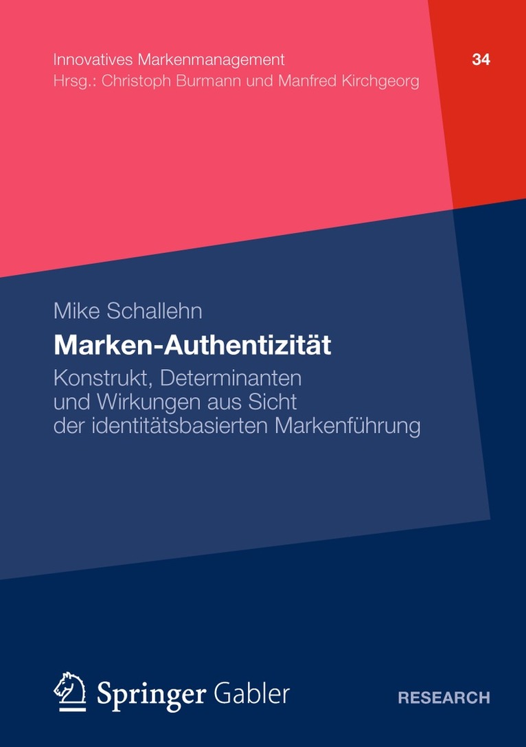 Mike Schallehn - Marken-Authentizität, Häftad