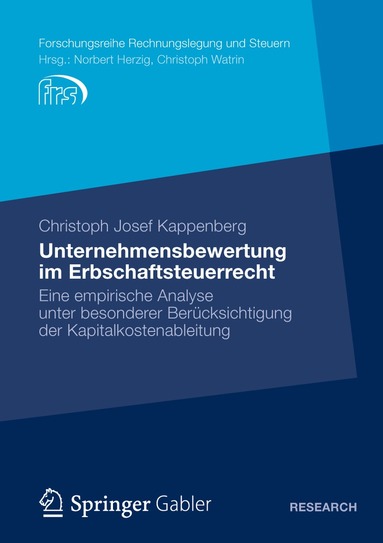 bokomslag Unternehmensbewertung im Erbschaftsteuerrecht