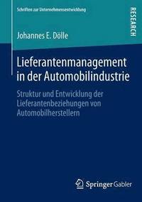 bokomslag Lieferantenmanagement in der Automobilindustrie