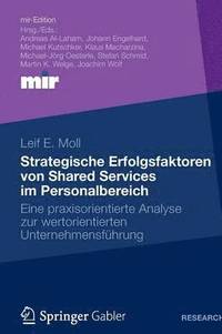 bokomslag Strategische Erfolgsfaktoren von Shared Services im Personalbereich