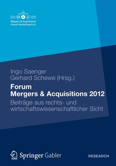 bokomslag Forum Mergers & Acquisitions 2012