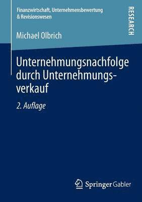 bokomslag Unternehmungsnachfolge durch Unternehmungsverkauf