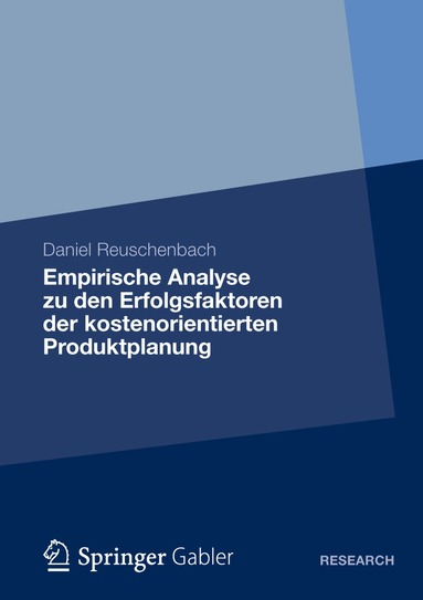 bokomslag Empirische Analyse zu den Erfolgsfaktoren der kostenorientierten Produktplanung