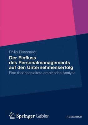 bokomslag Der Einfluss des Personalmanagements auf den Unternehmenserfolg