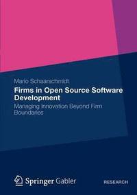 bokomslag Firms in Open Source Software Development