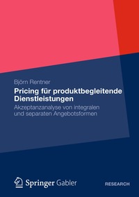 bokomslag Pricing für produktbegleitende Dienstleistungen