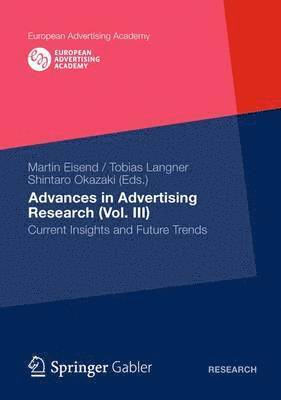 Advances in Advertising Research (Vol. III) 1
