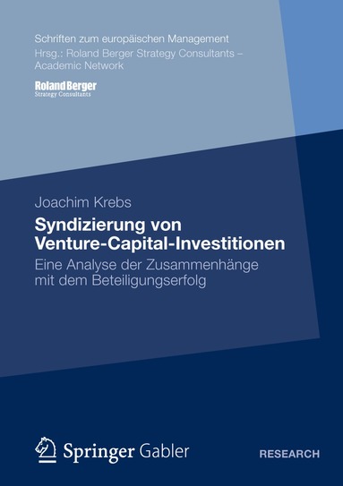 bokomslag Syndizierung von Venture-Capital-Investitionen