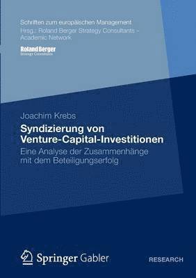 Joachim Krebs - Syndizierung von Venture-Capital-Investitionen, Häftad