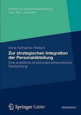 bokomslag Zur strategischen Integration der Personalabteilung