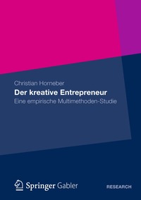 bokomslag Der kreative Entrepreneur