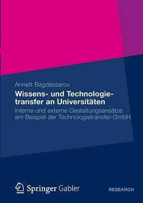 bokomslag Wissens- und Technologietransfer an Universitten