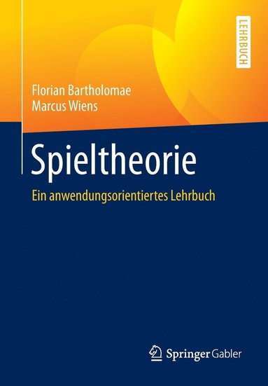 bokomslag Spieltheorie