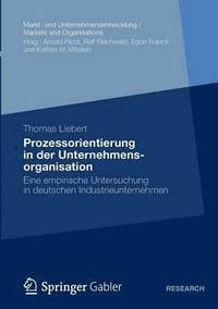 bokomslag Prozessorientierung in der Unternehmensorganisation