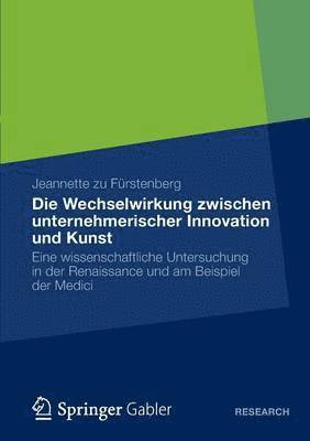 bokomslag Die Wechselwirkung zwischen unternehmerischer Innovation und Kunst