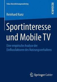 bokomslag Sportinteresse und Mobile TV