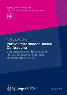 Andreas Glas - Public Performance-based Contracting, Häftad