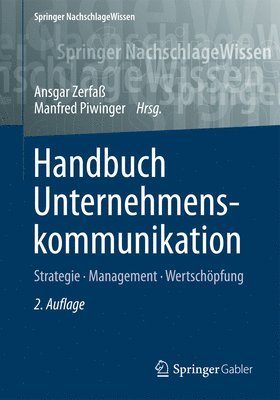Handbuch Unternehmenskommunikation 1