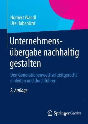 bokomslag Unternehmensbergabe nachhaltig gestalten