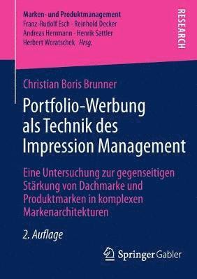 bokomslag Portfolio-Werbung als Technik des Impression Management