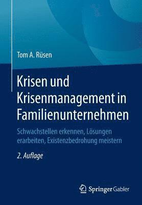 bokomslag Krisen und Krisenmanagement in Familienunternehmen