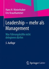 bokomslag Leadership  mehr als Management