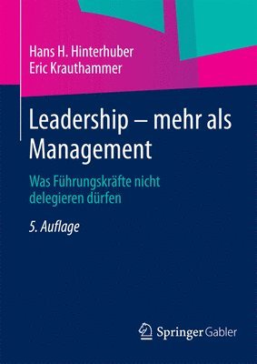 bokomslag Leadership  mehr als Management