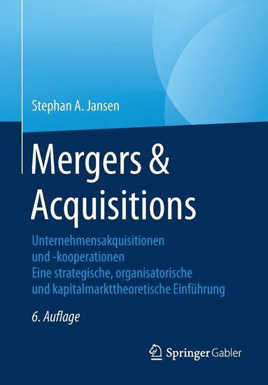 bokomslag Mergers & Acquisitions