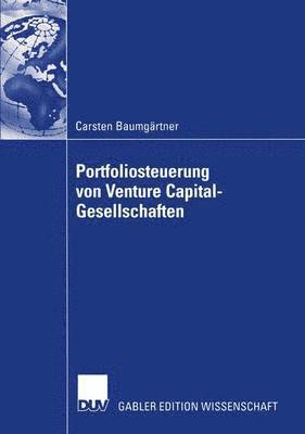 bokomslag Portfoliosteuerung von Venture Capital-Gesellschaften