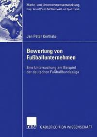 bokomslag Bewertung von Fußballunternehmen