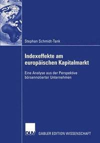 bokomslag Indexeffekte am europischen Kapitalmarkt