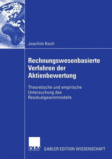 bokomslag Rechnungswesenbasierte Verfahren der Aktienbewertung