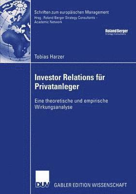 bokomslag Investor Relations fr Privatanleger