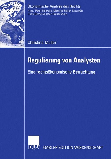 Christina Müller - Regulierung von Analysten, Häftad