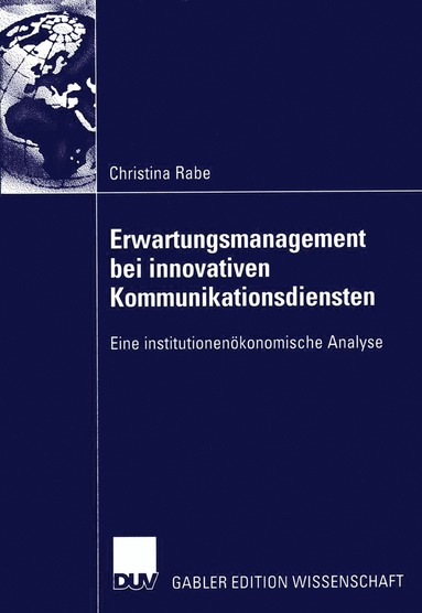 bokomslag Erwartungsmanagement bei innovativen Kommunikationsdiensten