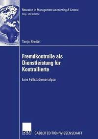 bokomslag Fremdkontrolle als Dienstleistung für Kontrollierte
