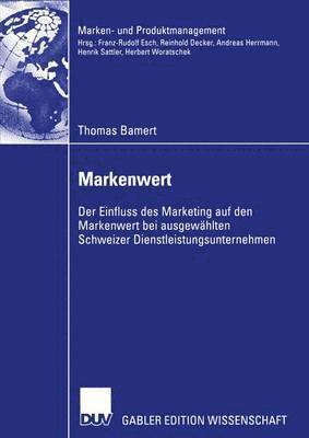 Thomas Bamert - Markenwert, Häftad