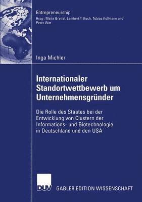 bokomslag Internationaler Standortwettbewerb um Unternehmensgründer