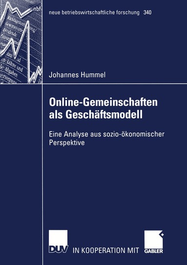 Johannes Hummel - Online-Gemeinschaften als Geschäftsmodell, Häftad