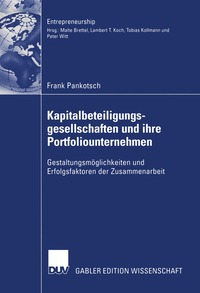 bokomslag Kapitalbeteiligungsgesellschaften und ihre Portfoliounternehmen