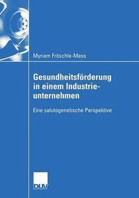 bokomslag Gesundheitsfrderung in einem Industrieunternehmen