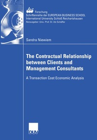 bokomslag Contractual Relationship between Clients and Management Consultants
