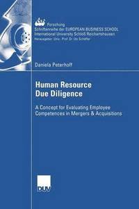 bokomslag Human Resource Due Diligence