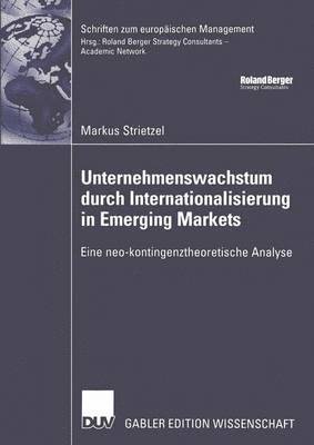 Unternehmenswachstum durch Internationalisierung in Emerging Markets 1