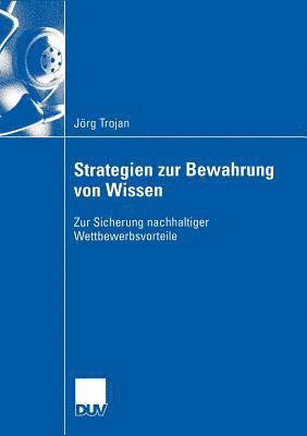 bokomslag Strategien zur Bewahrung von Wissen