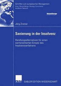 bokomslag Sanierung in der Insolvenz