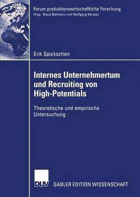 bokomslag Internes Unternehmertum und Recruiting von High-Potentials