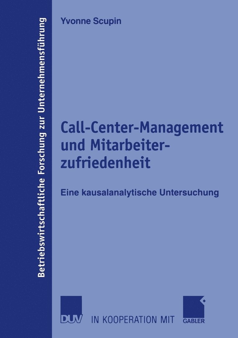 Call-Center-Management und Mitarbeiterzufriedenheit 1